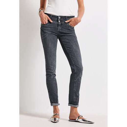 Street One Dżinsy - Slim fit - w kolorze antracytowym ze sklepu Limango Polska w kategorii Jeansy damskie - zdjęcie 186723799