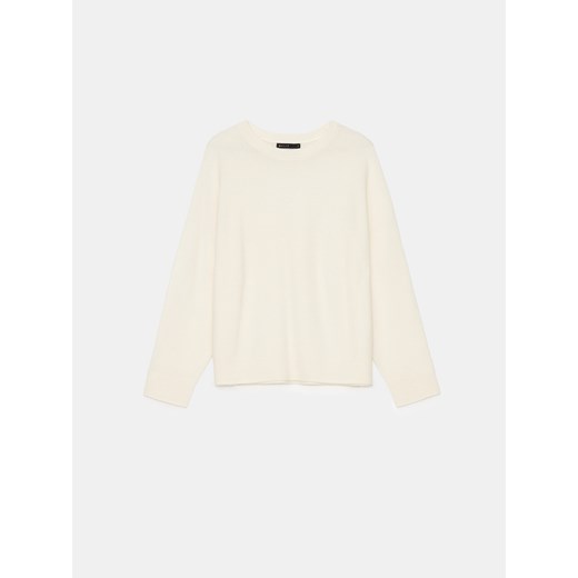 Mohito - Wełniany kremowy sweter - kremowy ze sklepu Mohito w kategorii Swetry damskie - zdjęcie 186724295