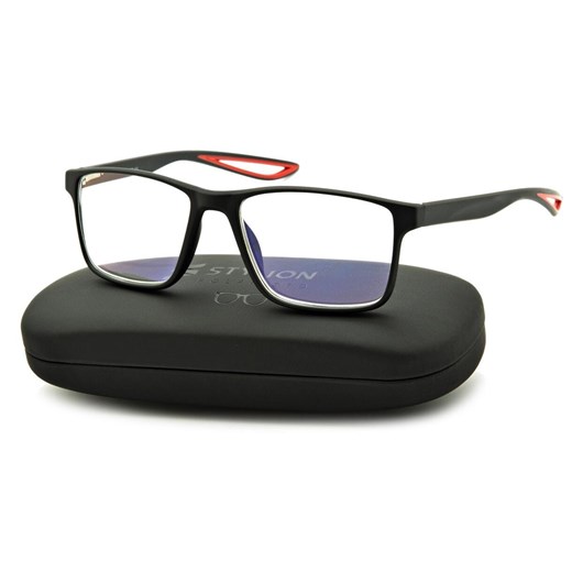 Plusy Męskie Okulary do Czytania moc: +1.50 z antyrefleksem ST315 ze skazą! ze sklepu Stylion w kategorii Okulary korekcyjne męskie - zdjęcie 186724358