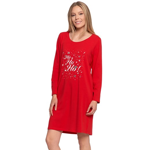 Nocna koszula Moraj PDK2800-003 red ze sklepu kontri.pl w kategorii Koszule nocne - zdjęcie 186724399