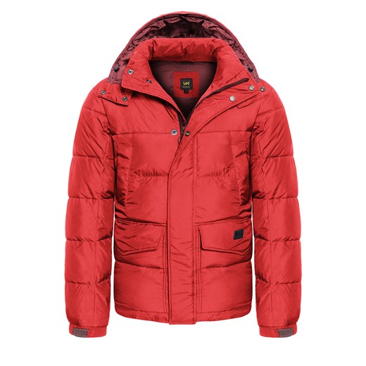 LEE PUFFER JACKET MĘSKA KURTKA ZIMOWA WARP RED L87XUMKG 112122977 Lee XXL YouNeedit.pl