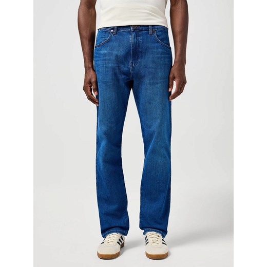 MESKIE SPODNIE JEANSOWE WRANGLER FRONTIER DIGITAL BLUE 112362454 ze sklepu YouNeedit.pl w kategorii Jeansy męskie - zdjęcie 186724725