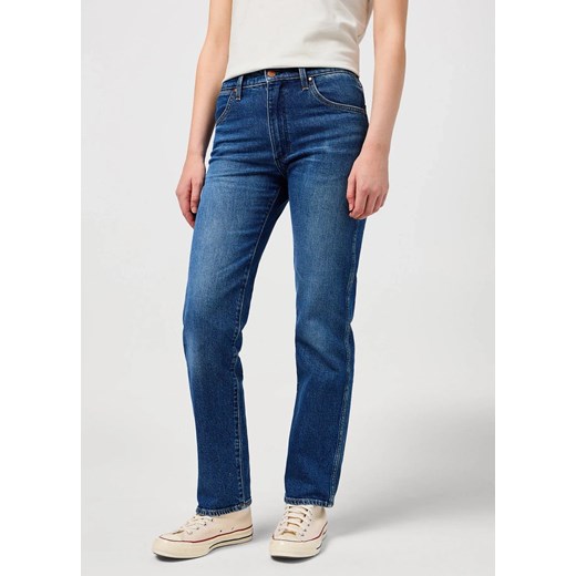 DAMSKIE SPODNIE WRANGLER SUNSET DARK WASH 112350730 ze sklepu YouNeedit.pl w kategorii Jeansy damskie - zdjęcie 186724728
