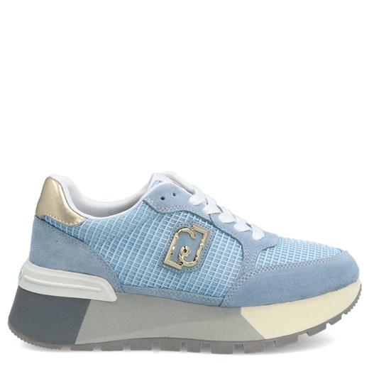 Sneakersy premium  - LIU JO AMAZING 25 NIEBIESKIE ze sklepu Tymoteo.pl - sklep obuwniczy w kategorii Buty sportowe damskie - zdjęcie 186725409