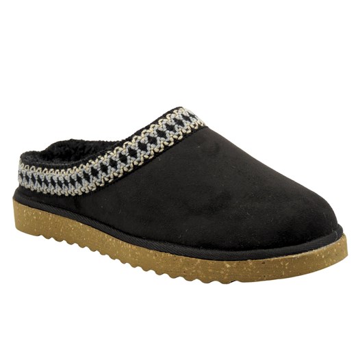 Kapcie damskie INBLU EY-30, czarne ze sklepu ulubioneobuwie w kategorii Kapcie damskie - zdjęcie 186725489