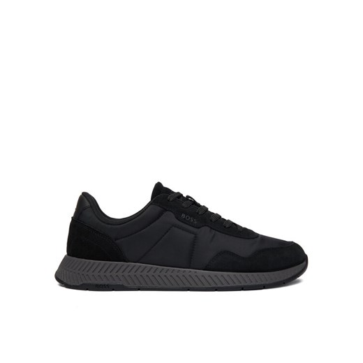 Sneakersy BOSS Titanium 50552895 Czarny ze sklepu eobuwie.pl w kategorii Buty sportowe męskie - zdjęcie 186729009