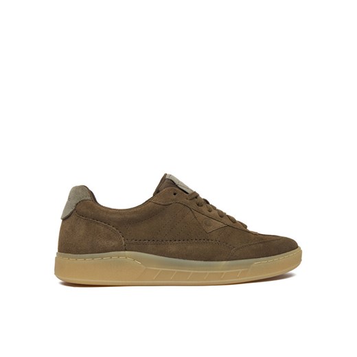 Clarks Sneakersy CraftRally Ace 26183361 Khaki ze sklepu MODIVO w kategorii Buty sportowe męskie - zdjęcie 186729327