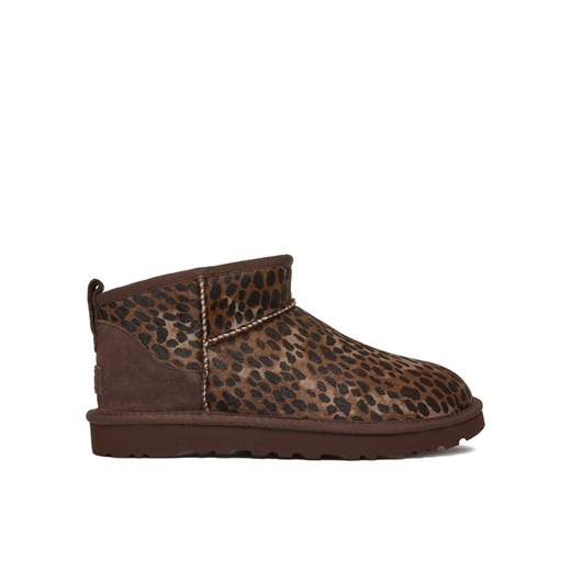 Ugg Śniegowce W Classic Ultra Mini 1158328 Brązowy ze sklepu MODIVO w kategorii Śniegowce damskie - zdjęcie 186729406