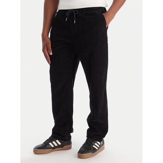 Quiksilver Spodnie materiałowe Taxer EQYNP03315 Czarny ze sklepu MODIVO w kategorii Spodnie męskie - zdjęcie 186729445