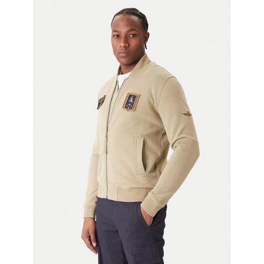 Aeronautica Militare Bluza 252FE2071UF00669 Khaki Regular Fit ze sklepu MODIVO w kategorii Bluzy męskie - zdjęcie 186729446
