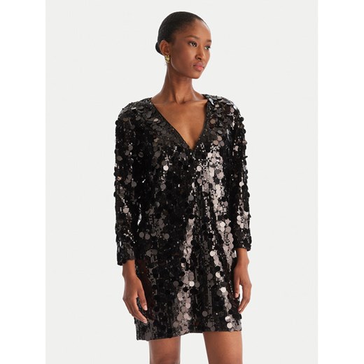 ACCESS FASHION Sukienka koktajlowa 54-3014-406 Czarny Regular Fit ze sklepu MODIVO w kategorii Sukienki - zdjęcie 186729487