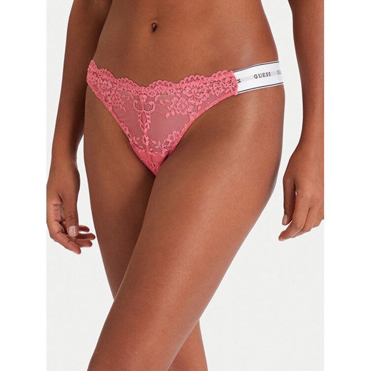 Guess Stringi O3RE08 KBBT0 Różowy ze sklepu MODIVO w kategorii Majtki damskie - zdjęcie 186729528
