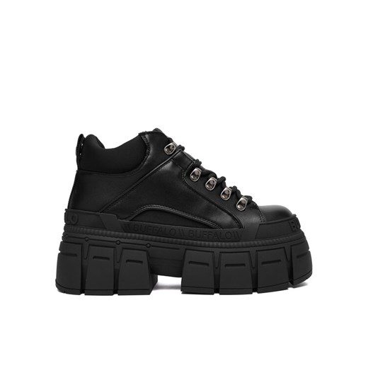 Buffalo Półbuty Gospher Hike LO 1622592 Czarny ze sklepu MODIVO w kategorii Półbuty damskie - zdjęcie 186729536