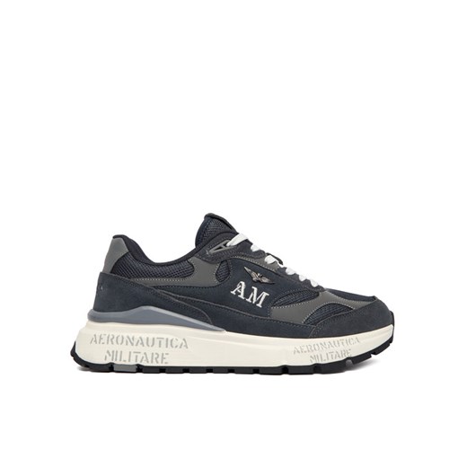 Aeronautica Militare Sneakersy 252SC0318UCT04248 Granatowy ze sklepu MODIVO w kategorii Buty sportowe męskie - zdjęcie 186729549