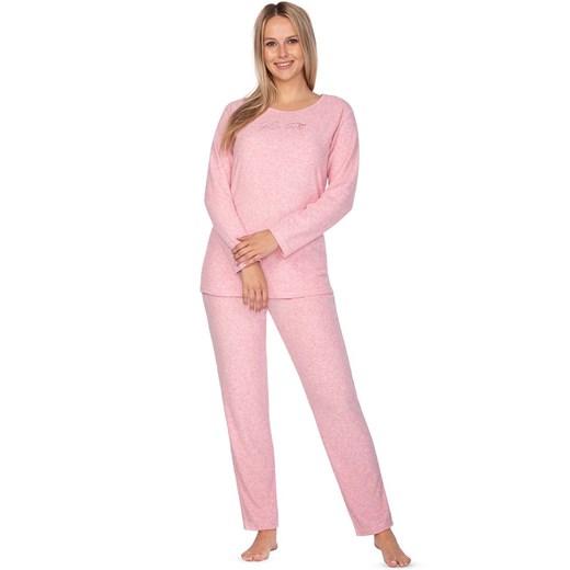 Piżama damska różowa na długi rękaw i z długą nogawką 643, Kolor różowy, Rozmiar XL, Regina ze sklepu Primodo w kategorii Piżamy damskie - zdjęcie 186731108