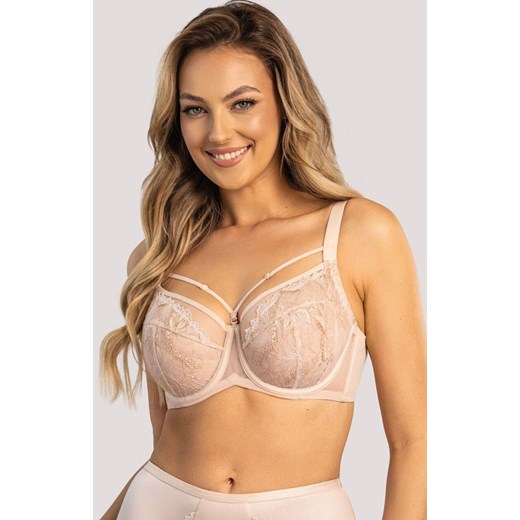 Unikat biustonosz miękki soft Silja, Kolor beżowy, Rozmiar 75D, Unikat ze sklepu Intymna w kategorii Biustonosze - zdjęcie 186731427