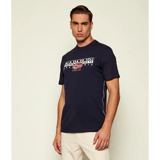 Napapijri T-shirt | Regular Fit ze sklepu Gomez Fashion Store w kategorii T-shirty męskie - zdjęcie 186731438