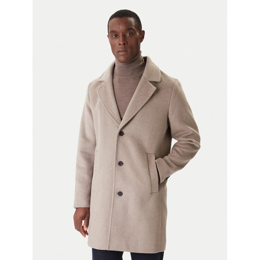 Jack&Jones Płaszcz przejściowy Blastanford 12286263 Beżowy Regular Fit ze sklepu MODIVO w kategorii Płaszcze męskie - zdjęcie 186732446