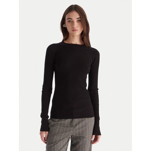 Patrizia Pepe Sweter 2K0337/K7S0-K103 Czarny Slim Fit ze sklepu MODIVO w kategorii Swetry damskie - zdjęcie 186732467