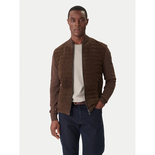 Milestone Kurtka skórzana MSTurner 531624 60705 Brązowy Regular Fit ze sklepu MODIVO w kategorii Kurtki męskie - zdjęcie 186732468