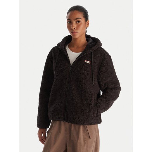 Hunter Polar Bonelle HARW0053242 Czarny Relaxed Fit ze sklepu MODIVO w kategorii Bluzy damskie - zdjęcie 186732477