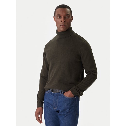 Jack & Jones Golf Basic 12258051 Czarny Regular Fit ze sklepu MODIVO w kategorii Swetry męskie - zdjęcie 186732529