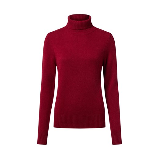 brookshire Sweter damski Kobiety Wełna bordowy jednolity ze sklepu vangraaf w kategorii Swetry damskie - zdjęcie 186733469