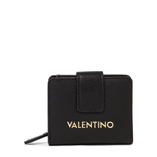 VALENTINO HANDBAGS Portfel damski - Alexia Kobiety czarny wypukły wzór tkaniny - id: 781335-0002-00000 - marki Valentino - 186733478 VALENTINO HANDBAGS Portfel damski - Alexia Kobiety czarny wypukły wzór tkaniny ze sklepu vangraaf w kategorii Portfele damskie - zdjęcie 186733478