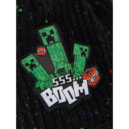 Reserved - Czapka Minecraft - czarny Reserved 5-9 lat Reserved