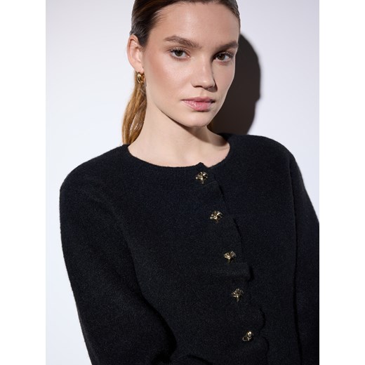 Mohito - Czarny kardigan - czarny Mohito M Mohito