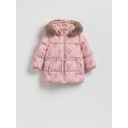 Reserved - Pikowana kurtka z ociepleniem - wielobarwny ze sklepu Reserved w kategorii Kurtki dziewczęce - zdjęcie 186734369
