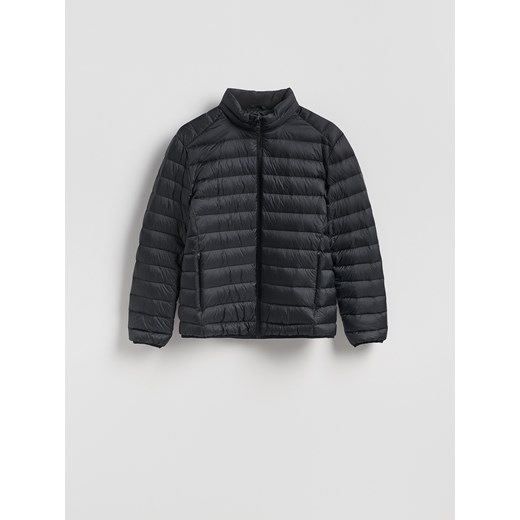 Reserved - Lekka pikowana kurtka puchowa - czarny ze sklepu Reserved w kategorii Kurtki męskie - zdjęcie 186734509