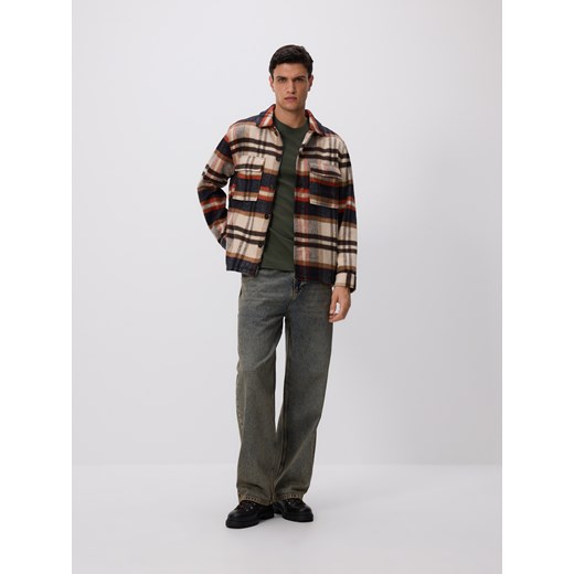 Reserved - Koszula comfort fit w kratę - wielobarwny ze sklepu Reserved w kategorii Kurtki męskie - zdjęcie 186734519
