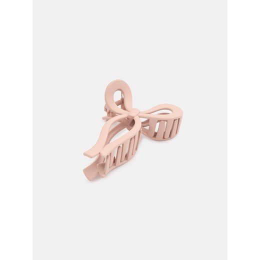 Sinsay - Klamra do włosów z matowym wykończeniem - różowy Sinsay One Size Sinsay