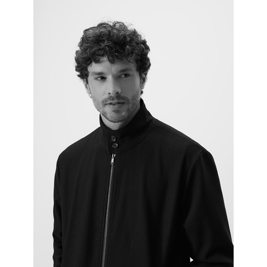 Reserved - Kurtka ze stójką - granatowy - id: RH026-59X - marki Reserved - 186737517 Reserved - Kurtka ze stójką - granatowy ze sklepu Reserved w kategorii Kurtki męskie - zdjęcie 186737517