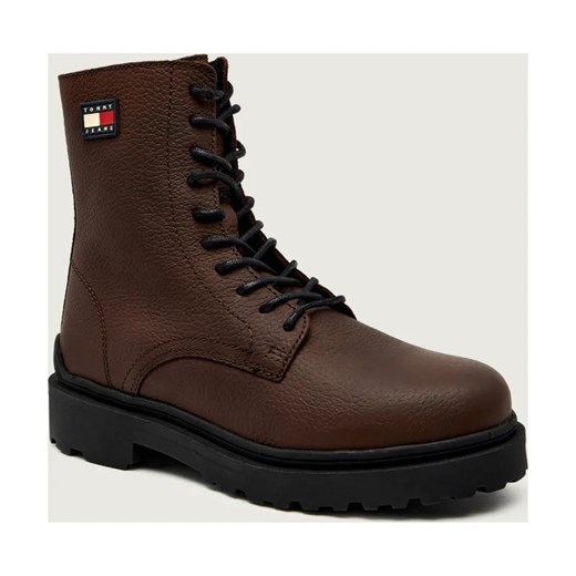Tommy Jeans Skórzane buty wysokie ze sklepu Gomez Fashion Store w kategorii Buty zimowe męskie - zdjęcie 186737869