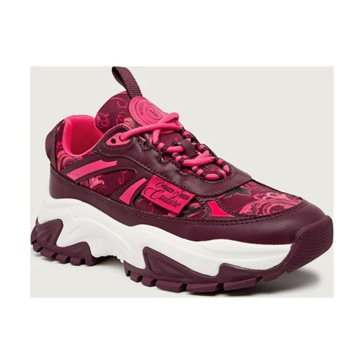 Versace Jeans Couture Sneakersy FONDO HIKER DIS. 11 | z dodatkiem skóry ze sklepu Gomez Fashion Store w kategorii Buty sportowe damskie - zdjęcie 186737875