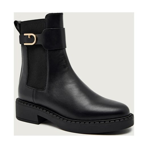 Furla Skórzane sztyblety FURLA NEW LEGACY ze sklepu Gomez Fashion Store w kategorii Botki - zdjęcie 186737885