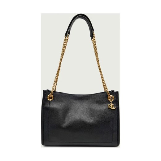 LAUREN RALPH LAUREN Skórzana torebka na ramię LUXE PEBBLE ze sklepu Gomez Fashion Store w kategorii Torebki damskie - zdjęcie 186737889