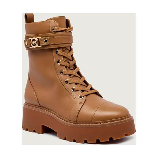 Michael Kors Skórzane botki na platformie MANDY ze sklepu Gomez Fashion Store w kategorii Workery damskie - zdjęcie 186737895