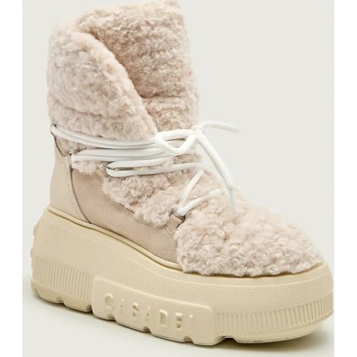 Casadei Śniegowce Senales | shearling | zamsz ze sklepu Gomez Fashion Store w kategorii Śniegowce damskie - zdjęcie 186737945