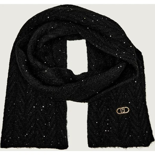 Liu Jo Szal Paillet | z dodatkiem wełny - id: LC255W000050222 - marki Liu Jo - 186737947 Liu Jo Szal Paillet | z dodatkiem wełny ze sklepu Gomez Fashion Store w kategorii Szaliki i chusty damskie - zdjęcie 186737947