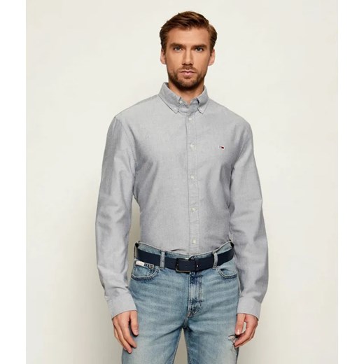 Tommy Jeans Koszula | Regular Fit | oxford ze sklepu Gomez Fashion Store w kategorii Koszule męskie - zdjęcie 186737968
