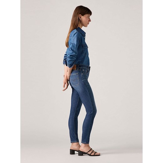 Levi&apos;s Dżinsy - Skinny fit - w kolorze niebieskim W29/L32 wyprzedaż Limango Polska