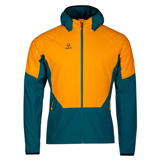 Halti Kurtka funkcyjna &quot;Crust&quot; w kolorze żółto-turkusowym ze sklepu Limango Polska w kategorii Kurtki męskie - zdjęcie 186740627