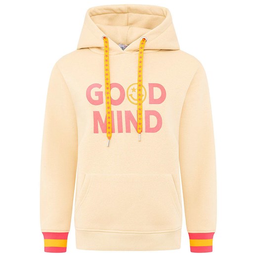 Zwillingsherz Bluza &quot;Good Mind&quot; w kolorze brzoskwiniowym ze sklepu Limango Polska w kategorii Bluzy damskie - zdjęcie 186740826