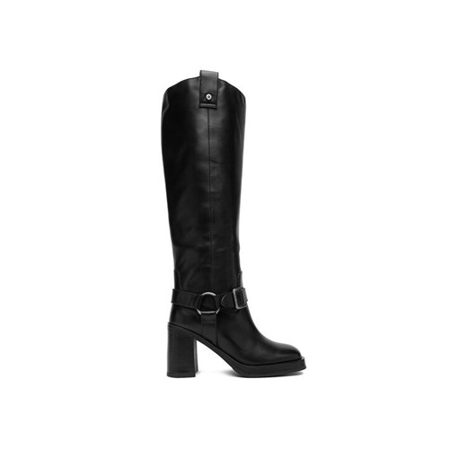 G-Star Raw Kozaki EO-AYSEGUL-121790 Czarny ze sklepu MODIVO w kategorii Kozaki damskie - zdjęcie 186741019