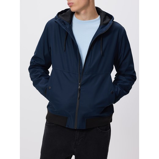 Reserved - Kurtka wiatrówka z podszewką - granatowy ze sklepu Reserved w kategorii Kurtki męskie - zdjęcie 186742338
