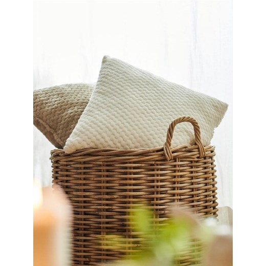 Sinsay - Poduszka dekoracyjna - kremowy ze sklepu Sinsay w kategorii Poduszki dekoracyjne - zdjęcie 186743978