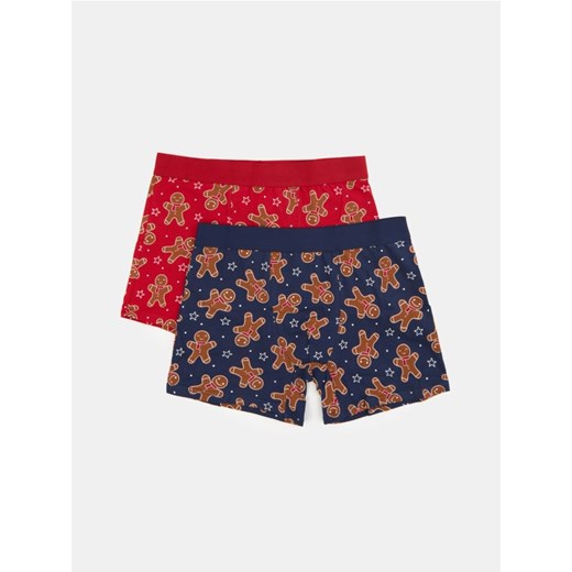 Sinsay - Bokserki 2 pack - wielobarwny ze sklepu Sinsay w kategorii Majtki męskie - zdjęcie 186744127
